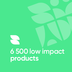 6500 eco-responsible items available for your events