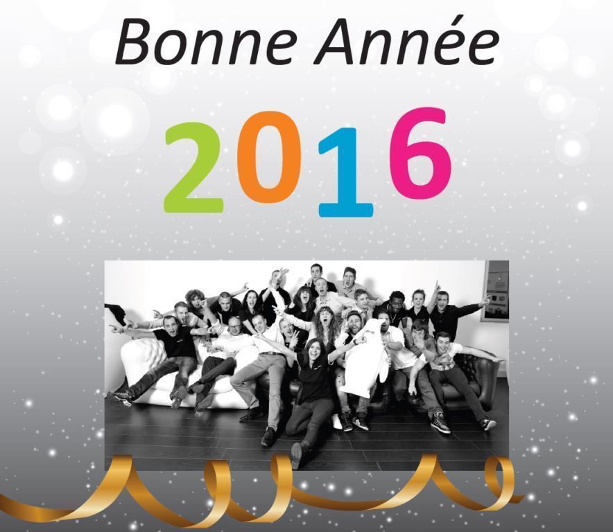 The Solutions Événements team wishes you a happy new year 2016